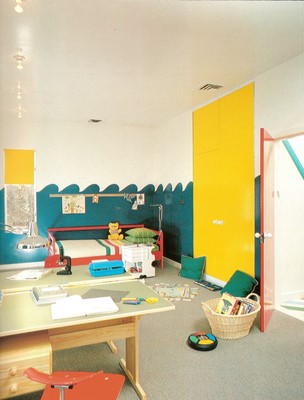 A 1980s children's bedroom
