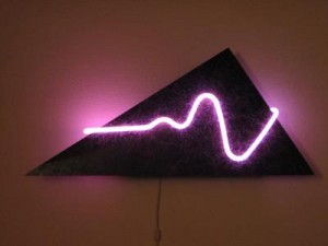 Neon lighting, available at The '80s Gallery