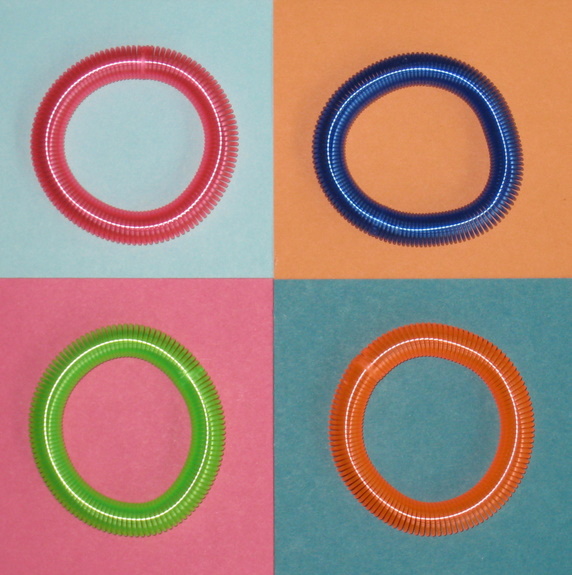 '80s coil bracelets