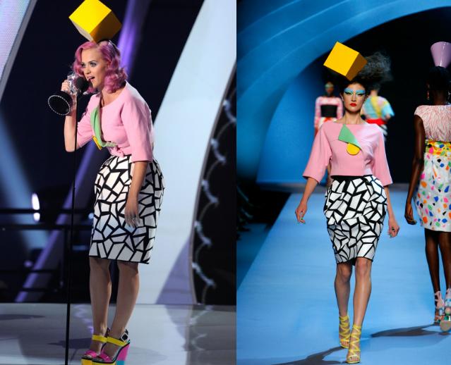 Katy Perry in Memphis-Milano-inspired Christian Dior