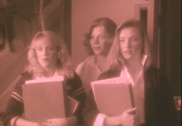 A still from the video for "Sister Christian" by Night Ranger