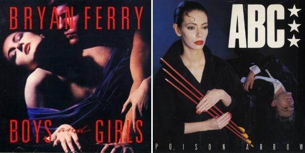 Album covers for Bryan Ferry, ABC