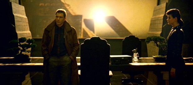A still from the 1982 film Blade Runner