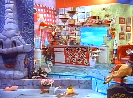 Pee-Wee's Playhouse kitchen
