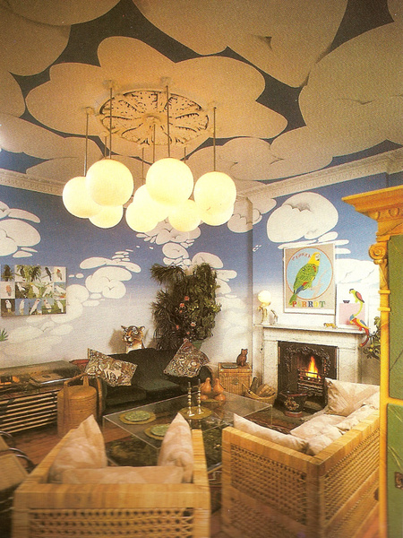 An '80s interior designed by Moya Bowler