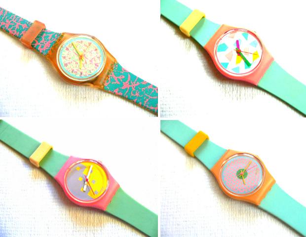 80s Ladies Swatch Watches