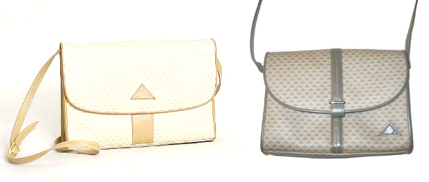 Handbag Vintage 1980's Liz Claiborne Handbag Doctor Bag Style Signature  Beige Preppy Purse