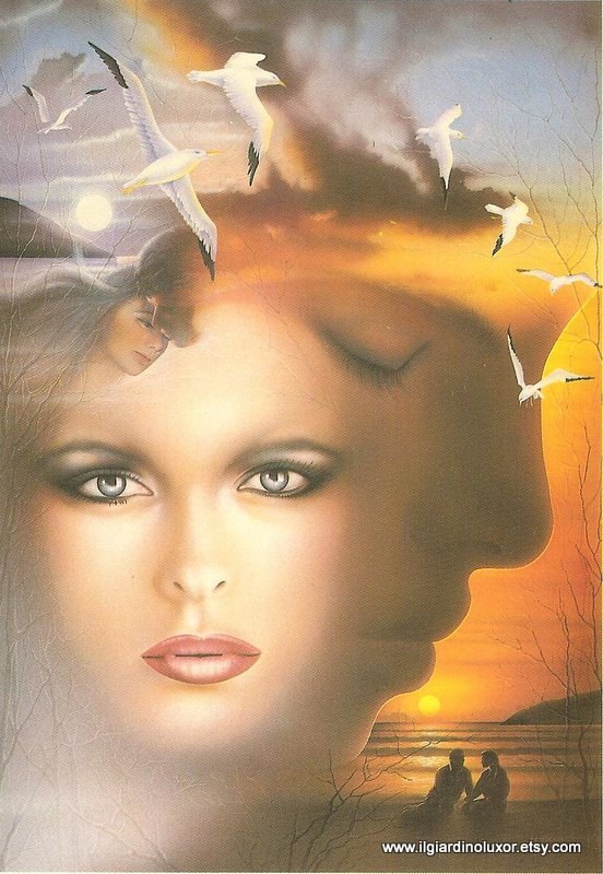 A 1980s postcard from Arti Grafiche Ricordi