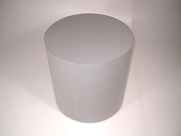 It's a laminate Cylinder Table from RJ Online Store!