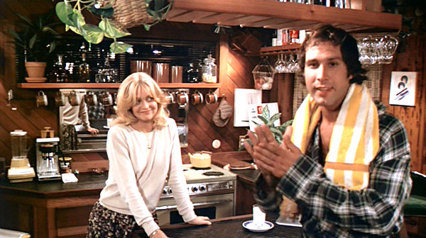 Goldie Hawn and Chevy Chase in a screen shot from Foul Play