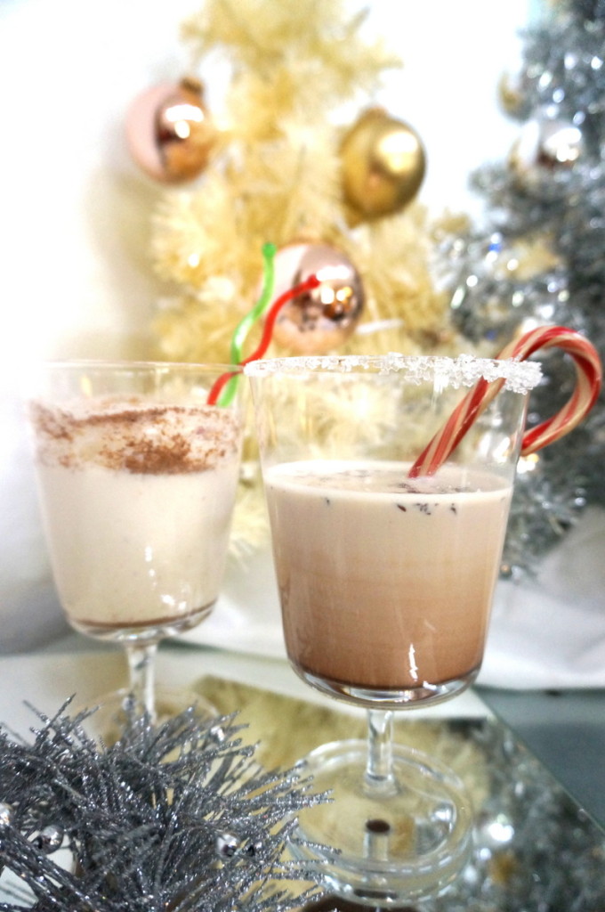 Two holiday drink treats