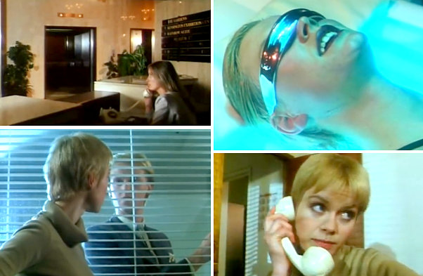 Screen shots from the 1981 video for Penthouse and Pavement by Heaven 17